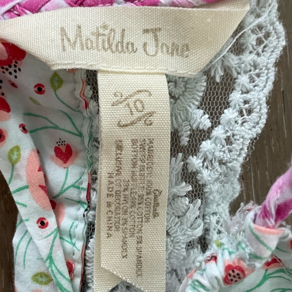 Matilda Jane Floral Lace Dress - Picture 5 of 11